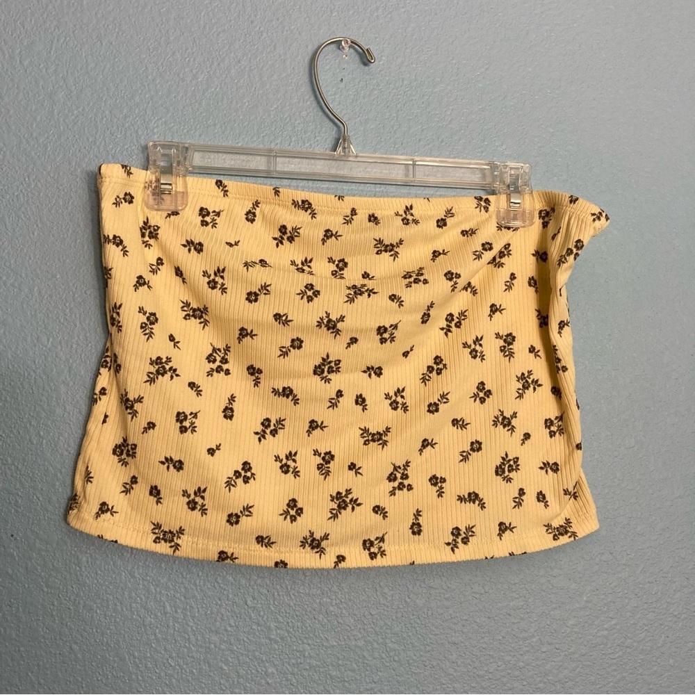 Just Polly Tube Top - Med/Large - Yellow